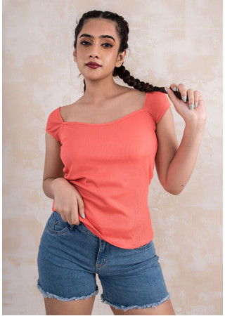 SWEETHEART LILLY ORANGE TOP